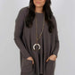 💞 Women's Round Neck Long Sleeve Loose Pocket T-Shirt