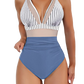 🩱Costum de baie încrețit cu umplutură
