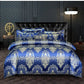 🔥Set de patru piese din satin jacard european de lux