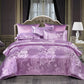 🔥Set de patru piese din satin jacard european de lux