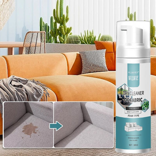 🔥Ofertă de ultimă zi: cumpără 1 și primești 1 gratis!!🧼✨ Spumă activă pentru curățarea țesăturilor – Putere maximă împotriva petelor!