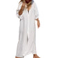 🔥🩱 Femeii alb vrac se potrivesc 3/4 maneca costum de baie lung Cover Up