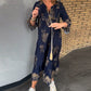 Rochie vintage cu decolteu în V și croială lejeră