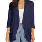 💥women deschise față 3/4 mâneci ușoare dressuri drapate cardigan