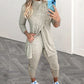 Femei 2 Piece Outfits Turtleneck Tunica & Joggers