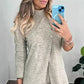 Femei 2 Piece Outfits Turtleneck Tunica & Joggers