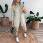 Femei 2 Piece Outfits Turtleneck Tunica & Joggers