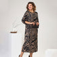 Rochie cu imprimeu marmorat