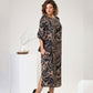 Rochie cu imprimeu marmorat
