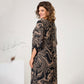 Rochie cu imprimeu marmorat