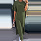 Femeii Casual Split T-shirt rochie lungă
