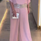 【🔥Plata la livrare】🌸Set elegant din două piese Colorblock cu paiete