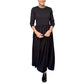 Rochie midi din tricot cu mâneci întregi
