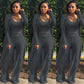 📦Livrare gratuită📦Femei Stretch Knit Vest High Waisted Leggings și Cardigan lung 3 Piece Set