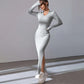 【✨2025 Produse noi】👗Rochie din tricot cu decolteu în inimă