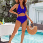 💕💥-👙Costum de baie bikini cu talie înaltă și control al abdomenului