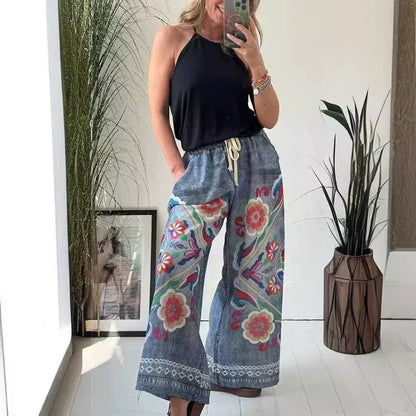 【S-2XL】💃Pantaloni casual cu cordon pentru femei
