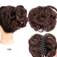 🔥1+1 Gratuit🎁Perucă cu clemă pentru păr natural Bun👩‍🦱