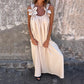 Rochie maxi elegantă cu curea florală pentru femei