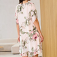 Rochie din șifon Blush Petal Flow