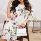 Rochie din șifon Blush Petal Flow