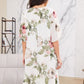 Rochie din șifon Blush Petal Flow