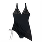 🩱 Costum de baie modelator din material cu ochiuri