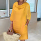 💖Rochie din in pentru femei
