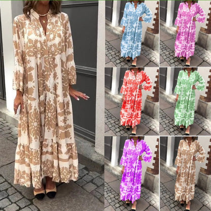 【🌷S-4XL】🌸Rochie cu mânecă lungă pentru femei