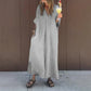 Casual Flowy V-neck rochie pentru femei