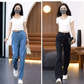 【S-3XL】👖Pantalon casual cu picior drept și talie înaltă
