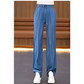 【S-3XL】👖Pantalon casual cu picior drept și talie înaltă