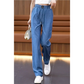 【S-3XL】👖Pantalon casual cu picior drept și talie înaltă