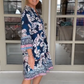 🌺Rochie tipărită retro cu decolteu în V, lejeră