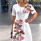 🌹Rochie de vară lejeră cu imprimeu tridimensional