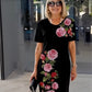 🌹Rochie de vară lejeră cu imprimeu tridimensional