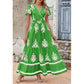 🌸 Rochie Maxi Boho Casual V-Neck pentru femei👗