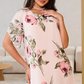 👗 Rochie din șifon Blush Petal Flow