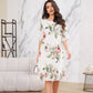 👗 Rochie din șifon Blush Petal Flow