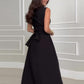 🌸Rochie maxi fără mâneci pentru femei cu cravată în talie🎁