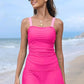 🔥👙Costum de baie tankini din două piese pentru femei cu efect de slăbire a burții