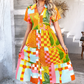 🌸Rochie casual Boho V-Neck pentru femei