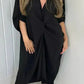 💖Rochie elegantă cu mânecă scurtă și decolteu în V