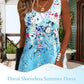 👗Rochie maxi florală fără mâneci