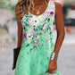 👗Rochie maxi florală fără mâneci