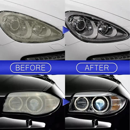 🚘💡 Kit de lichid pentru restaurarea farurilor auto