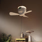 🔋 Ventilator de Tavan Reîncărcabil cu Lumini LED – Lame Detașabile, Ventilație și Iluminare 2-în-1🌬️✨