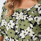 Femei Casual Floral Slim Half Sleeve Rochii