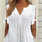✨【M-3XL】👗Femei Elegant V-Neck Hollow-Out rochie solidă🔥