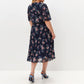S-4XL👗 Fustă plisată florală elegantă